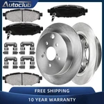 Rear Brake Rotors Ceramic Pads Kit Subaru Forester Impreza 2014 2015 - 2018. Fixed Price $71.99.