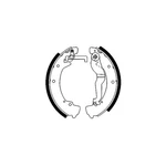 Hella Pagid 355001281 Drum Brake Shoe For 95 Volkswagen Eurovan. Fixed Price $61.21.