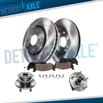 294MM Front Disc Brake Rotors Pad Wheel Bearing For Dodge Avenger Chrysler 200. Fixed Price $169.52.