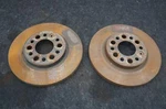 Set Rear Left Right Tri-motor Disc Brake Rotor 1250635-00-A Tesla Cybertruck 24. Fixed Price $262.49.