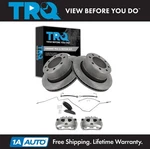 Trq Rear Brake Pad & Rotor Kit Ceramic Fits 11-13 2500 09-10 3500. Fixed Price $444.95.