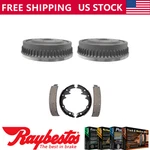 Front Kit Brake Drums & Shoes For 1976 Jeep J10 - Raybestos. Fixed Price $284.48.