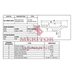 Meritor 14160621000MTB Drum Brake And Hub Assembly Genuine Hydraulic. Fixed Price $1478.03.