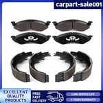 Front Rear Ceramic Pads + Drum Shoes For 2000-2002 Dodge Dakota. Fixed Price $88.99.