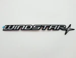 Vtg Ford Windstar - Van Rear Trunk Name Plate Badge Emblem: Sticky Backing #2. Fixed Price $25.00.