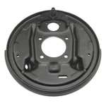 64-77 Rear Axle Drum Brake Factory Left Backing Plate W/splash Shield. Fixed Price $79.00.