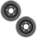 Pair Set 2 Rear Brake Drums Acdelco For Cadillac Fleetwood Fwd 8-55/64X1-49/64". Fixed Price $115.95.