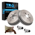 Trq Brake Shoe & Drum Kit Compatible With 2014-2019 Toyota Corolla. Fixed Price $216.95.