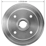 Bendix PDR0460 Brake Drum Cast Iron, 7.09 Inch Diameter, Lug Holes. Fixed Price $64.85.