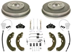 Rear Brake Drums Shoes Springs Wheel Cylinder Hoses Fits Ford Escape 2001-2007. Fixed Price $285.00.
