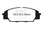 Ebc DP41254R Yellowstuff Brake Pad Sets-. Fixed Price $144.99.