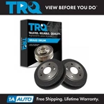 Trq Rear Brake Drum Pair Lh & Rh For 97-01 Honda Crv 06-13 Civic 13-14 Fit. Fixed Price $94.95.