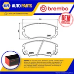 Brake Pads Set Fits Hyundai Elantra Hd 1.6D Front 05 To 11 D4FB Brembo Quality. Fixed Price $41.24.