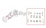 For Mitsubishi Shogun Pajero MK4 V88/V98 3.2DID Hand Brake Shoe Fitting Kit 06+. Fixed Price $22.83.