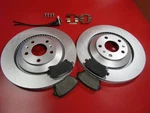 Bentley Continental Gtc Flying Spur Rear Brake Pads & Disk Rotors Oem Quality. Fixed Price $250.00.