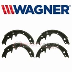 Wagner Brake Rear Drum Shoe For 1955 Hudson Wasp - Braking Stopping Qn. Fixed Price $53.97.