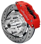 Wilwood Disc Brake KIT,FRONT,62-72 Cdp B&e-body W/DRUM,12" Drilled,red Piston. Fixed Price $1440.23.