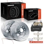 6X Front Drilled Brake Rotors & Ceramic Pads For Chevy Camaro Cadillac Cts. Fixed Price $190.09.