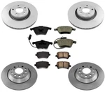321MM Front Rear Brake Rotors Ceramic Pads For Audi A6 Quattro 2006-2011. Fixed Price $321.00.