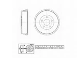 Brake Drum-fvp Premium Replacement Coated Winstop 666312. Fixed Price $92.99.