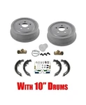 Brake Drums & Shoes Wheel Cyl Fits Ford Ranger 1988 1994 W/ Larger 10". Fixed Price $238.00.