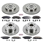 Powerstop KOE6560 Front And Rear Disc Brake Kit Rotors For 2015-2020 Tahoe Yukon. Fixed Price $395.88.