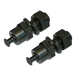 Rear Drum Brake Spring Studs 9-1/2" 10 Or 12 Bolt 1964-72 Chevelle Lemans 2PC. Fixed Price $27.00.