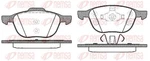 Remsa 1082.30 Brake Pad Set, Disc For, Ford, (changanese), Mazda, Volvo. Fixed Price $36.66.