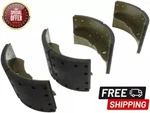Brand New Drum Brake Shoe Set Rear Heavy Duty Riveted Ford 15"X7". Fixed Price $246.99.