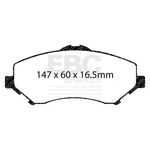 Ebc Brakes ED91798 Truck/suv Extra Duty Pads. Fixed Price $179.48.