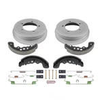 Brake Shoes And Drums Kit -stock Replacement Rear Power Stop. Fixed Price $230.99.