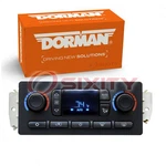 Dorman Rear Hvac Control Module For 2007 Chevrolet Silverado 1500 Hd Classic Lq. Fixed Price $424.94.