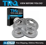 Trq Front & Rear Brake Rotors Set For 2002-2004 Honda Cr-v. Fixed Price $144.95.