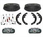 Rear Brake Drums Shoes Wheel Cylinders Kit Ford Ranger Bronco Ii W/ 9". Fixed Price $268.45.