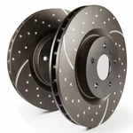Ebc For Infiniti FX35/FX45 2003-2005 Front Brake Rotor Sport Slotted, Set Of Two. Fixed Price $474.41.
