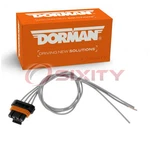 Dorman Techoice Alternator Connector For 2003-2006 Gmc Sierra 2500 Hd 6.0L. Fixed Price $37.54.
