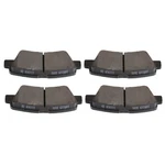 Rear Metallic Brake Pads Kit For Hyundai Accent Elantra Kia Optima Rio 4PCS Set. Fixed Price $21.21.