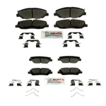Bosch Blue Front & Rear Ceramic Disc Brake Pad Kit For Santa Fe Sante Xl. Fixed Price $81.95.