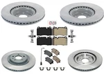 F&r Coated Disc Brake Rotors Pads Fits Porsche Macan 2015-2020 W/ 345MM. Fixed Price $409.00.