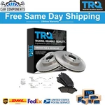Trq Front Disc Brake Rotor & Posi Ceramic Pad Kit Ford Fiesta. Fixed Price $102.60.
