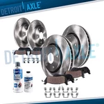 4WD/AWD Front Rear Brake Rotors Ceramic Pads Kit For 1999 2000 2001 Lexus RX300. Fixed Price $161.87.