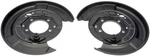 Brake Backing Plate-dust Shield Dorman 924-373. Fixed Price $273.68.