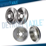 Front Disc Brake Rotors And Rear Drums Kit For 2002 2003 2004 2005 Toyota Celica. Fixed Price $95.55.