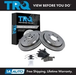Trq Rear Premium Posi Ceramic Brake Pad Rotor Kit For Expedition Navigator. Fixed Price $134.95.