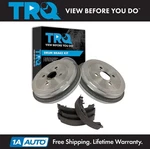 Trq Rear Brake Drum & Shoe Kit Set For Toyota Yaris. Fixed Price $99.95.