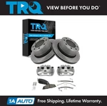 Trq Brake Pad & Rotor Kit Semi-metallic Fits Dodge Ram. Fixed Price $435.95.