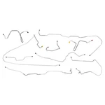 Brake Line Kit Complete Tubes 2WD Long Bed 1980-86 Ford F150 Oe Steel 8PC. Fixed Price $185.00.