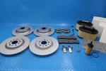 Maserati Ghibli Brake Pads Rotors Filter Service Kit #9289. Fixed Price $595.00.
