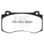 Ebc Brakes DP41764R Yellowstuff Street And Track Pads. Fixed Price $262.90.