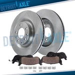 12.60'' Front Disc Brake Rotors And Ceramic Pads Kit For Mazda CX-9 CX-5. Fixed Price $108.26.